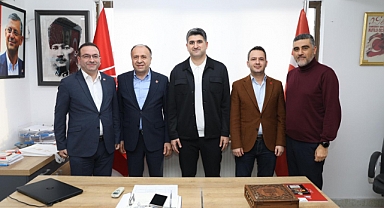 Adıgüzel ve Heyetinden Niyazi Güneri’ye Ziyaret