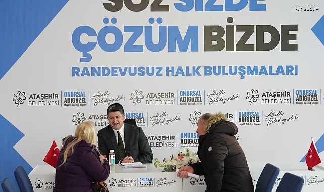 Ataşehir'de halk buluşmalarının altıncısı düzenlendi
