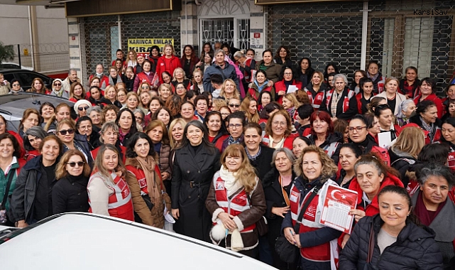 CHP İstanbul Kadın Kolları İl Başkanı Hatice Selli Dursun Pendik’te Temaslarda Bulundu