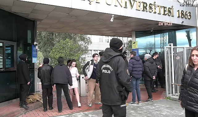 Cumhurbaşkanı Erdoğan'ın açılışa katıldığı Boğaziçi Üniversitesi'nde olağanüstü güvenlik önlemleri...
