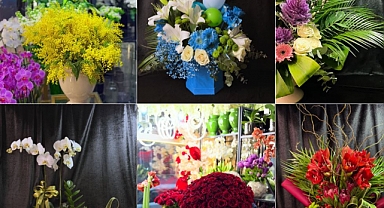 Dore Florist'e yoğun ilgi: 8 Mart Dünya Kadınlar Günü'nde sevgi ve saygı çiçeklerle anlatılıyor
