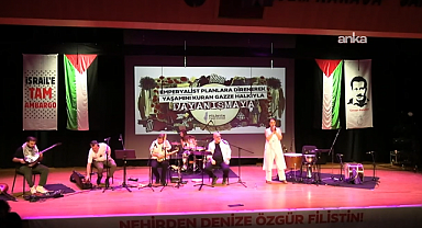 Bakırköy'de Filistin'le Dayanışma Gecesi: İsrail'e Tam Ambargo!