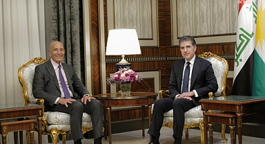 IKBY Başkanı Barzani, ABD'nin Suriye Özel Temsilcisi Barrack ile görüştü