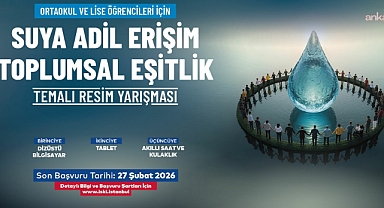 İSKİ'den Dünya Su Günü kapsamında öğrencilere resim yarışması