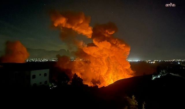 İsrail'in Lübnan'a yönelik hava saldırılarında en az 12 kişi hayatını kaybetti