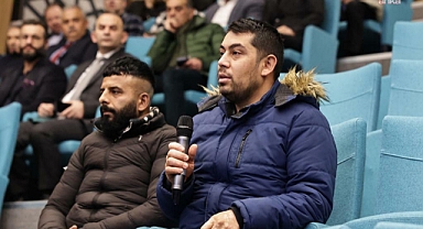 Kütahya Belediye Başkanı Kahveci, vatandaşları dinledi 