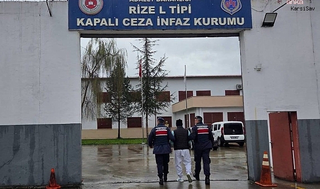 Rize'de aranan 59 kişi yakalandı, haklarında kesinleşmiş hapis cezası bulunan 41 kişi cezaevine gönderildi