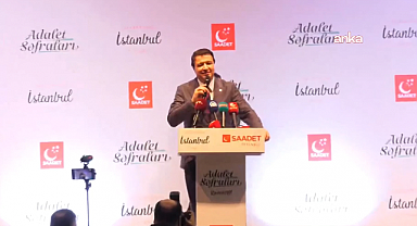 Saadet Partisi'nin Geleneksel İstanbul İftarında Mahmut Arıkan: 