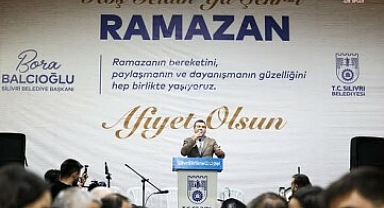 Silivri'de STK ve meslek odaları düzenlenen iftar programında bir araya geldi