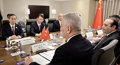 Ticaret Bakanı Bolat, Çin Uluslararası Ticaretin Teşviki Konseyi ve Çin Uluslararası Ticaret Odası Başkanı Ren Hongbin ile bir araya geldi