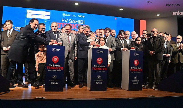 Yozgat'ta 25 bin 214 vatandaş konut başvurusu yaptı, 2 bin 858'i hak sahibi oldu