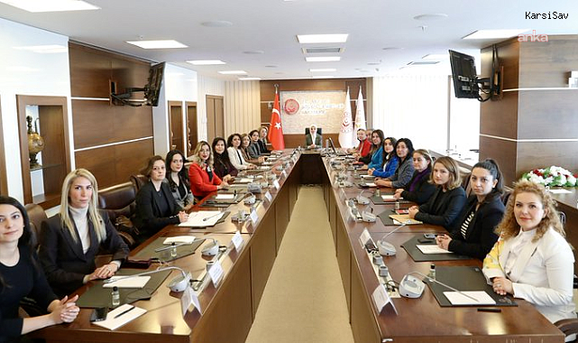 Bakan Göktaş, baroların Kadın ve Çocuk Hakları Komisyonu Başkanları ile bir araya geldi