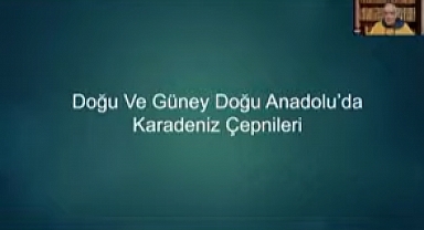 Çepni Dernekleri Federasyonu programında Prof. Dr. Alemdar Yalçın Çepni tarihini anlattı