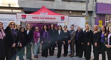 CHP Kartal’dan 8 Mart’ta Eşitlik ve Yaşam Hakkı Vurgusu