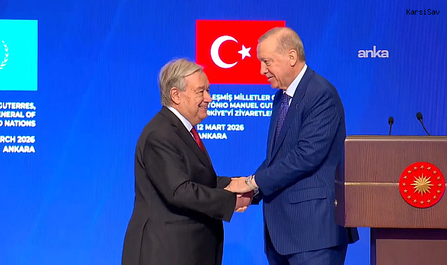 Erdoğan’dan Guterres’e Atatürk Barış Ödülü: Törende dikkat çeken mesajlar