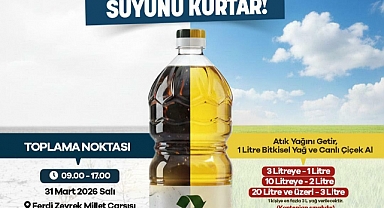 Evdeki atık yağları dökme, ödülünü al!