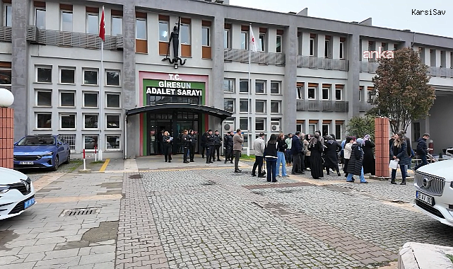 Giresun'da, Samsunspor taraftarının ölümüne ilişkin davanın görülmesine başlandı