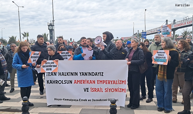 Hopa'da ABD ve İsrail protestosu: Kürecik Radar Üssü topraklarımızdan sökülüp atılmalı