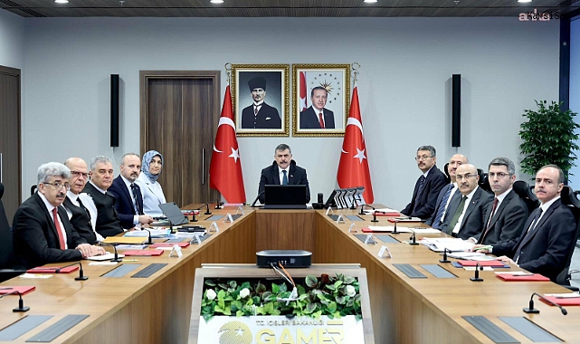 İçişleri Bakanı Mustafa Çiftçi, sınır illerinin Valileri ile güvenlik toplantısı yaptı