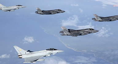 İngiltere Savunma Bakanlığı: Typhoon ve F-35 jetleriyle görev uçuşları gerçekleştirildi