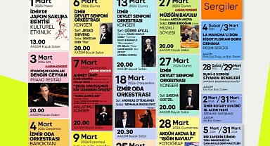 İzmir bahara sanatla