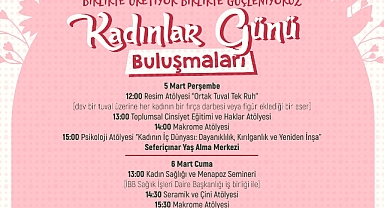 Seferihisar'da Kadınlar Günü Buluşmaları başlıyor: 