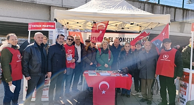 Vatan Partisi Kartal Öncü Kadın'dan 8 Mart'ta imza çağrısı