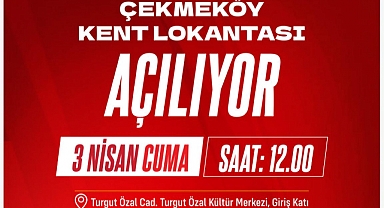 Çekmeköy’de İlk Kent Lokantası Açılıyor