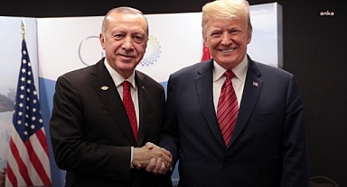Cumhurbaşkanı Erdoğan'dan, ABD Başkanı Trump'a 