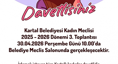 Kartal Belediyesi Kadın Meclisi 3. toplantısını gerçekleştirecek