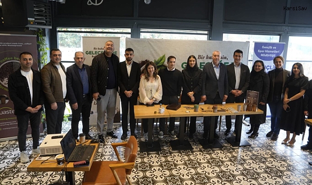 Kartal’da kahve posaları geri dönüşüme kazandırılıyor: Atıktan biyoplastik hammadde üretiliyor