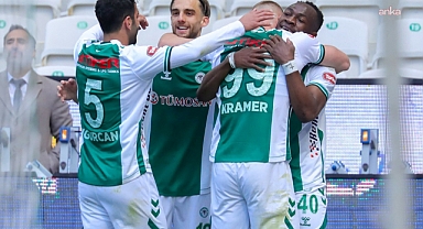Konyaspor, Fatih Karagümrük'ü 3-0 mağlup etti