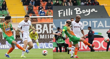 Trabzonspor, deplasmanda Alanyaspor ile 1-1 berabere kaldı
