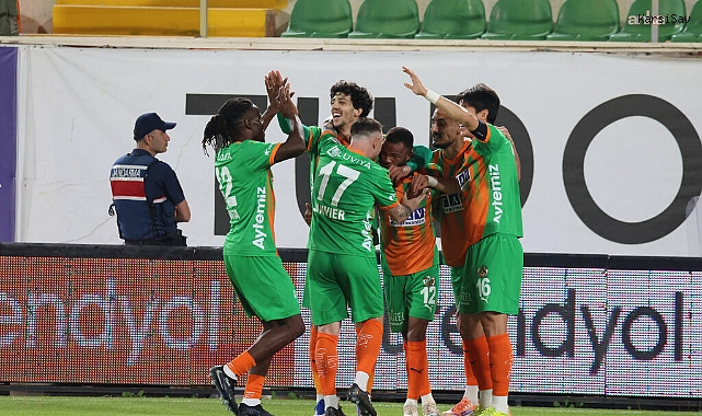 Alanyaspor, Kayserispor'u 3-1 mağlup etti