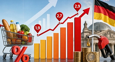 Almanya'da enflasyon Nisan'da yüzde 2,9'a yükseldi