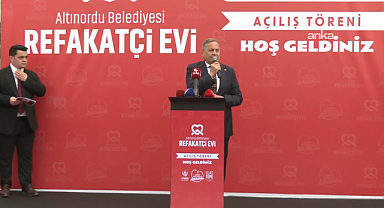 Altınordu Belediyesi Refakatçi Evi açıldı