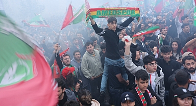 Amedspor Süper Lig'e yükseldi