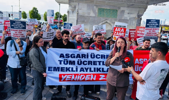 Asgari Ücret İnisiyatifi Üsküdar'da Ara Zam Talebini Yineledi