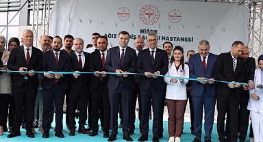 Bakan Memişoğlu, Niğde Ağız ve Diş Sağlığı Hastanesinin Açılışını Yaptı