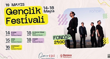 Bornova'da 19 Mayıs Gençlik Festivali sürüyor