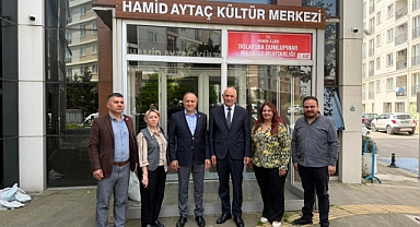 CHP Pendik İlçe Başkanı Niyazi Güneri’den Dumlupınar Mahallesi Muhtarı Hasgül Kaya’ya ziyaret