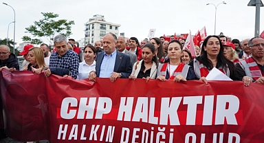 CHP Pendik'ten Sancak Köprüsü'nden Beltur'a Yürüyüş: