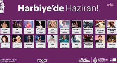 Harbiye Açık Hava, Haziran'da da müzikle dolu