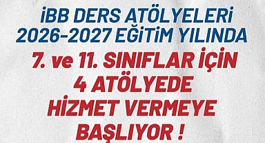 İBB Ders Atölyelerinde Başvurular Başladı