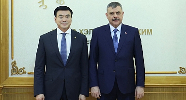 İçişleri Bakanı Çiftçi, Moğolistanlı Mevkidaşı Amarsaikhan ile Görüştü