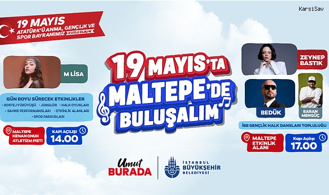 İstanbul’da 19 Mayıs Coşkusu Şehre Yayılacak