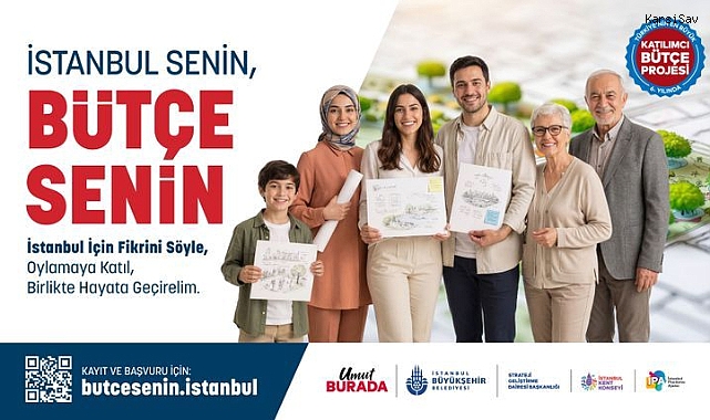 “İstanbul Senin, Bütçe Senin” Başvuruları 31 Mayıs’a kadar sürüyor