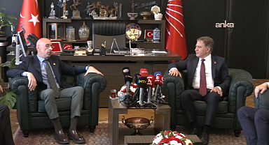 İYİ Parti'den TBMM CHP Grubuna ziyaret: 