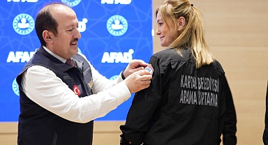 Kartal Belediyesi Arama Kurtarma Ekibi’ne AFAD’dan ağır seviye akreditasyon