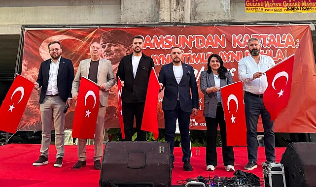 Kartal’da 19 Mayıs Coşkusu “Samsun’dan Kartal’a” Gençlik Buluşmasıyla Yaşandı